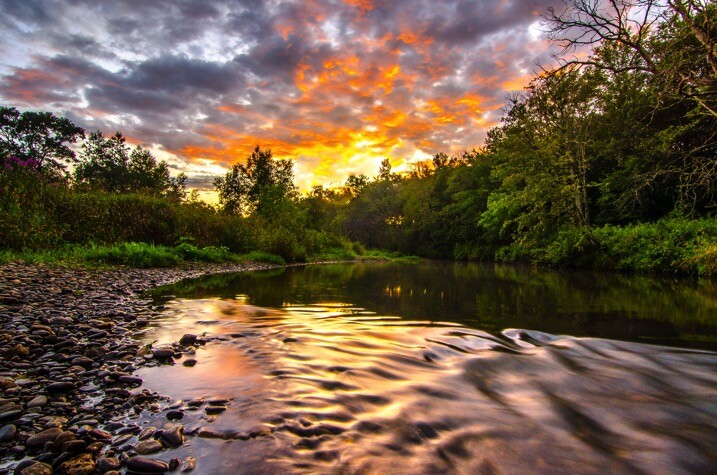 River sunset - The dPS Absolute Beginner’s Guide to Photography