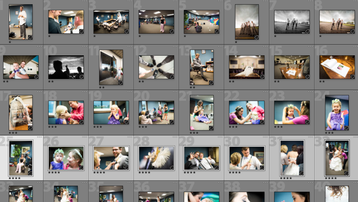 Lightroom, Stars, Workflow, Help